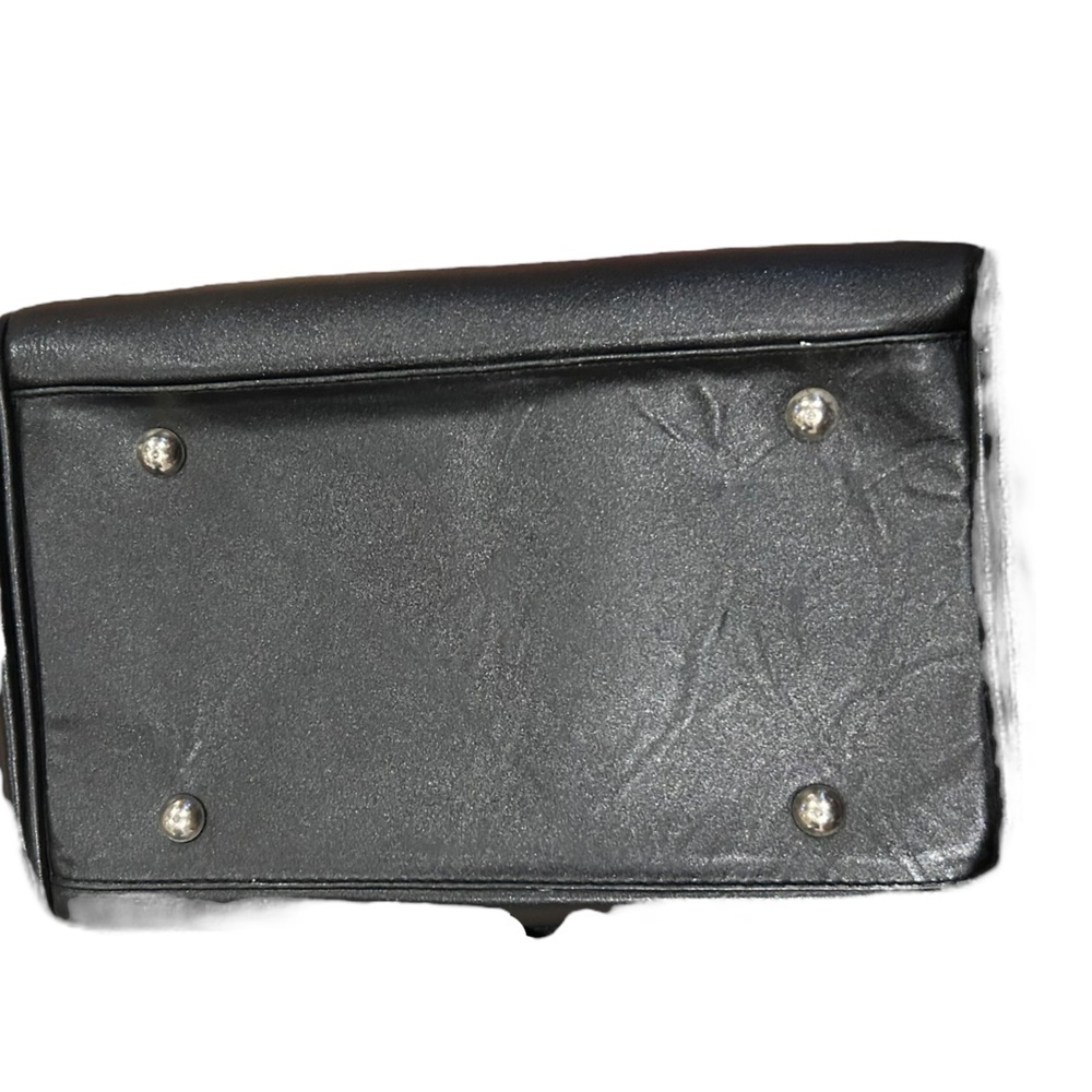 Gambler Dice Leather Satchel Handbag - Picture 11 of 15